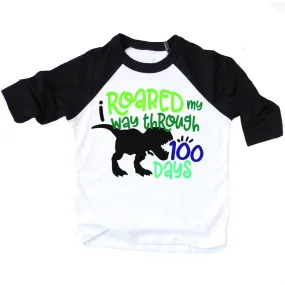 100 days of School Shirt | Dinosaur