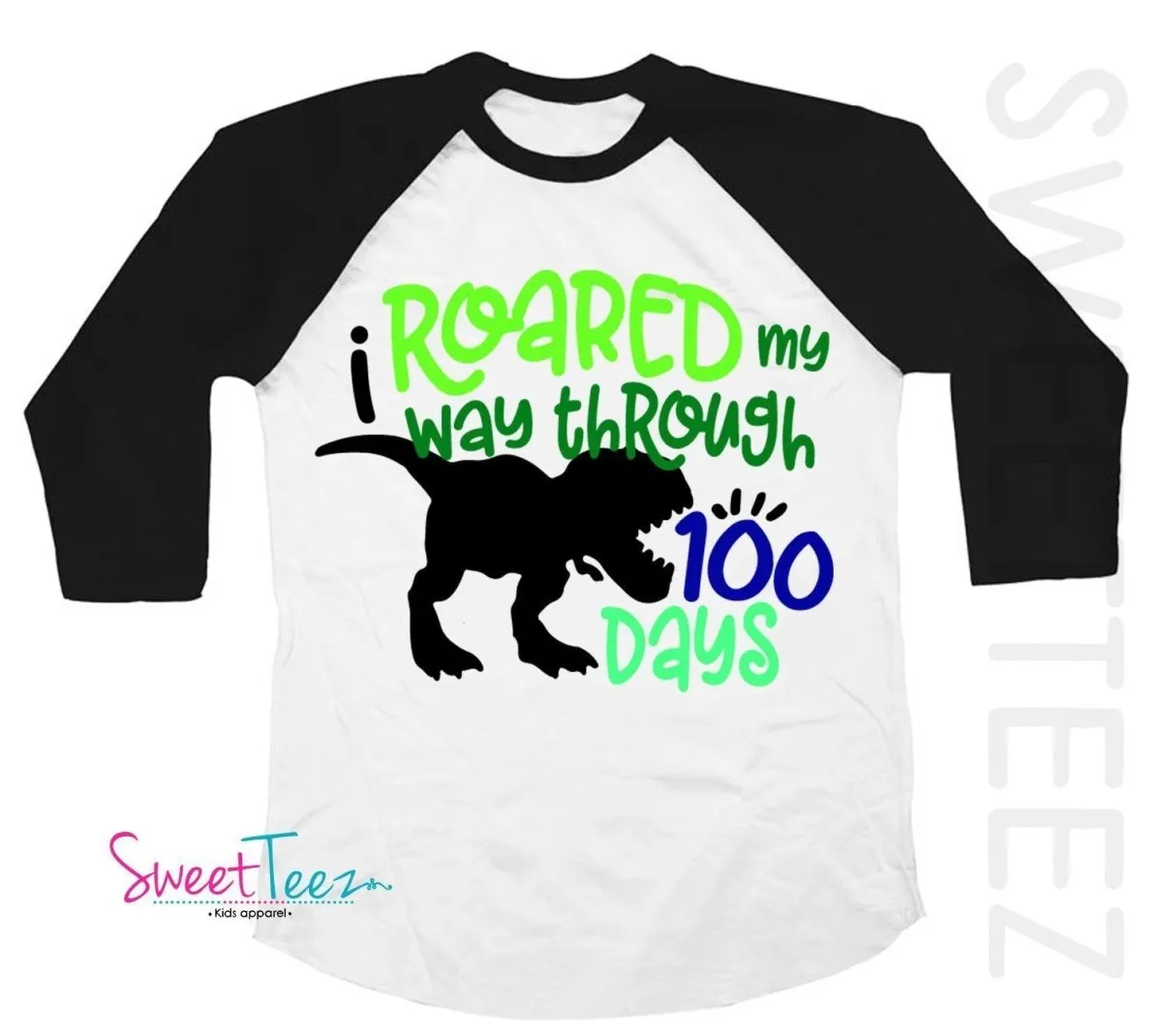 100 days of School Shirt | Dinosaur