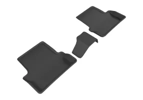 3D MAXpider 2016-2019 Buick Cascada Kagu 2nd Row Floormats - Black