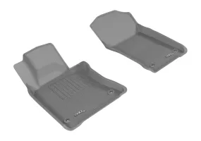 3D MAXpider 2017-2019 Infiniti Q60 Kagu 1st Row Floormat - Gray