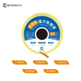 99.9% Pure Copper Desoldering Wick BGA Solder Wire for Phone Soldering