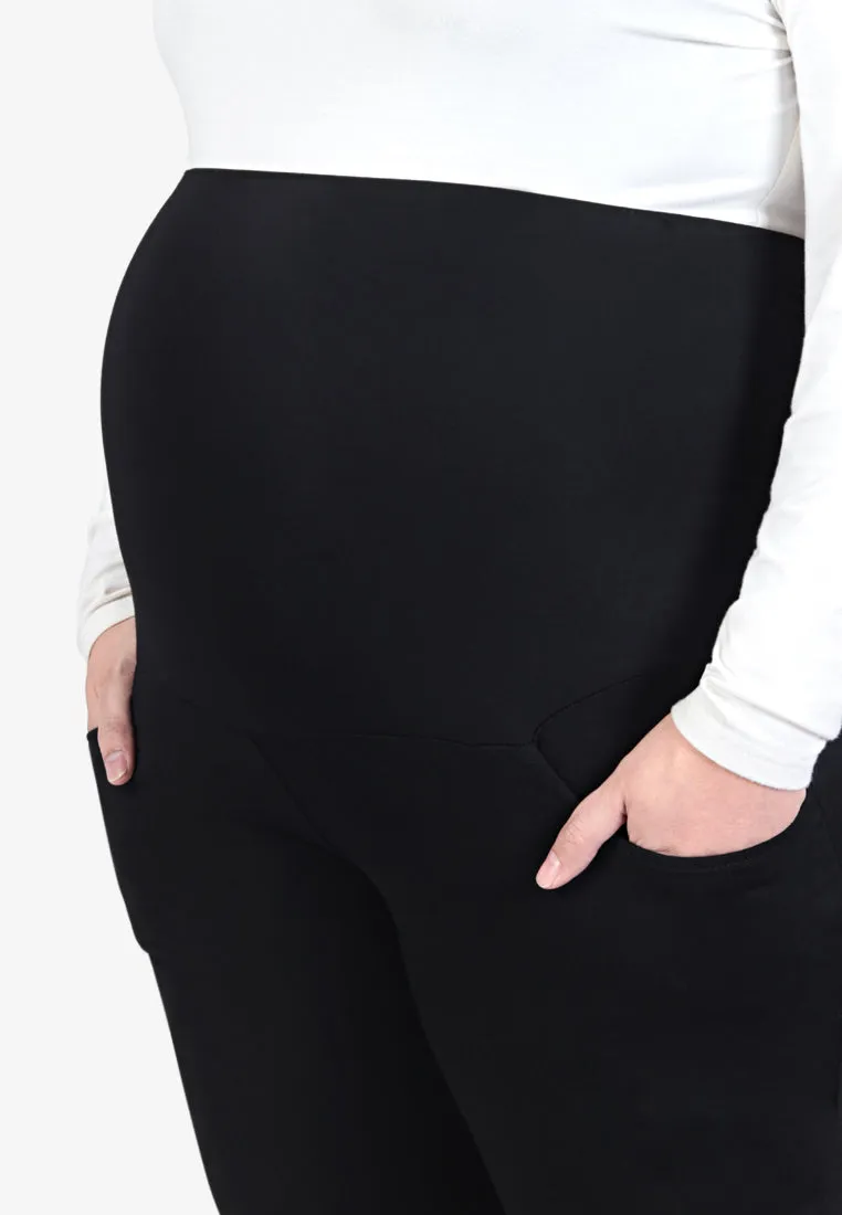 Aiti Maternity Outstandingly Soft Leggings - Black