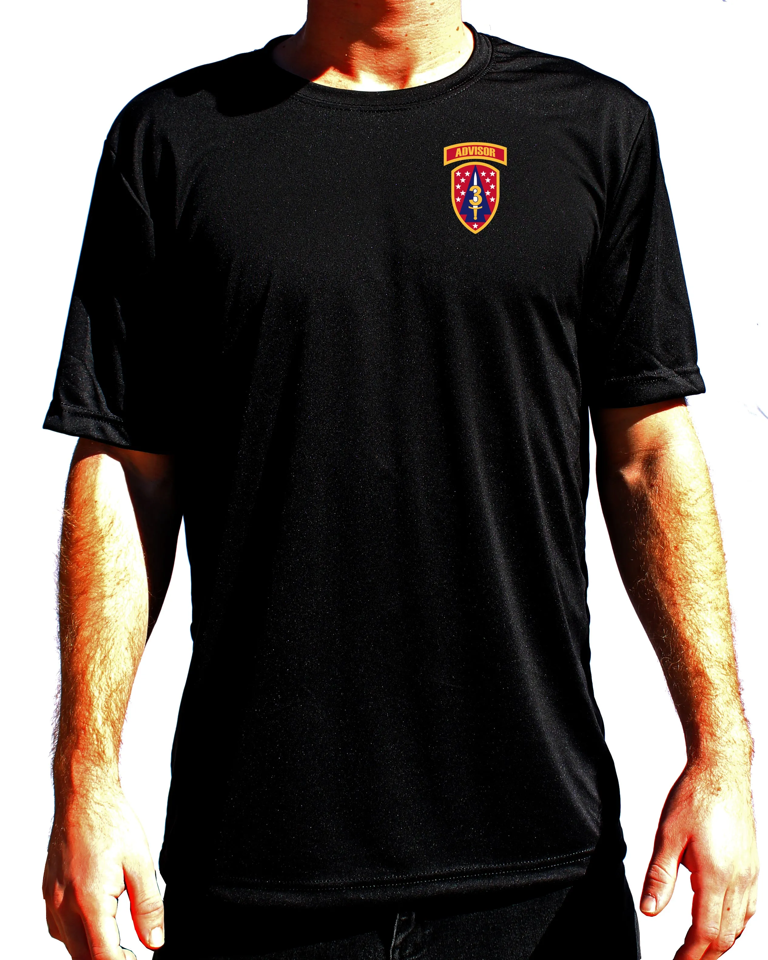 Athletic Black T-Shirt. This shirt IS approved for PT