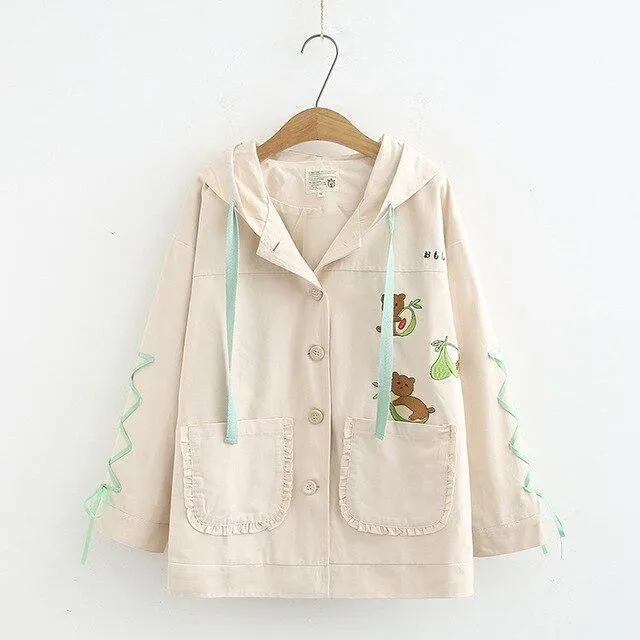 Avocado Bear Jacket