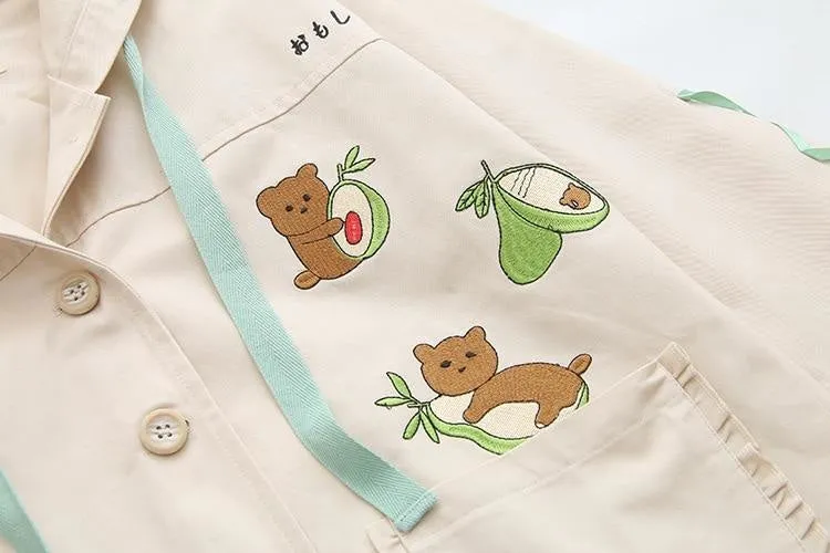 Avocado Bear Jacket