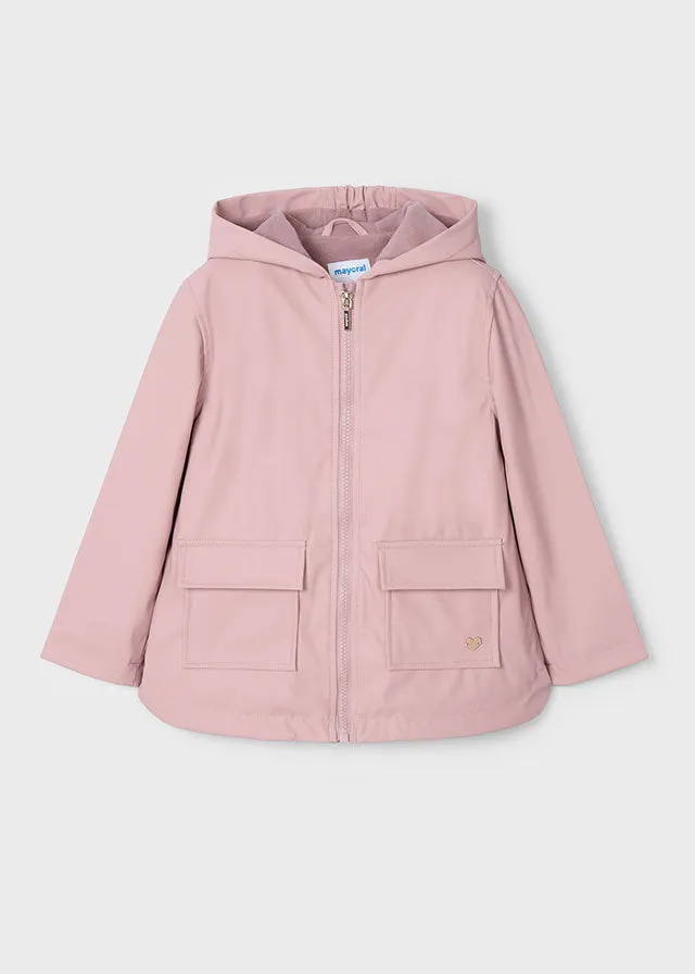 AW24 Mayoral Girls Pink Raincoat 4498