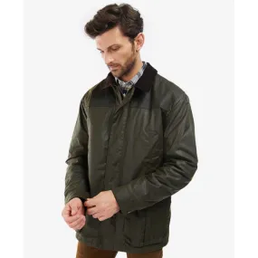 Barbour Findon Wax Jacket - Archive Olive Size Small