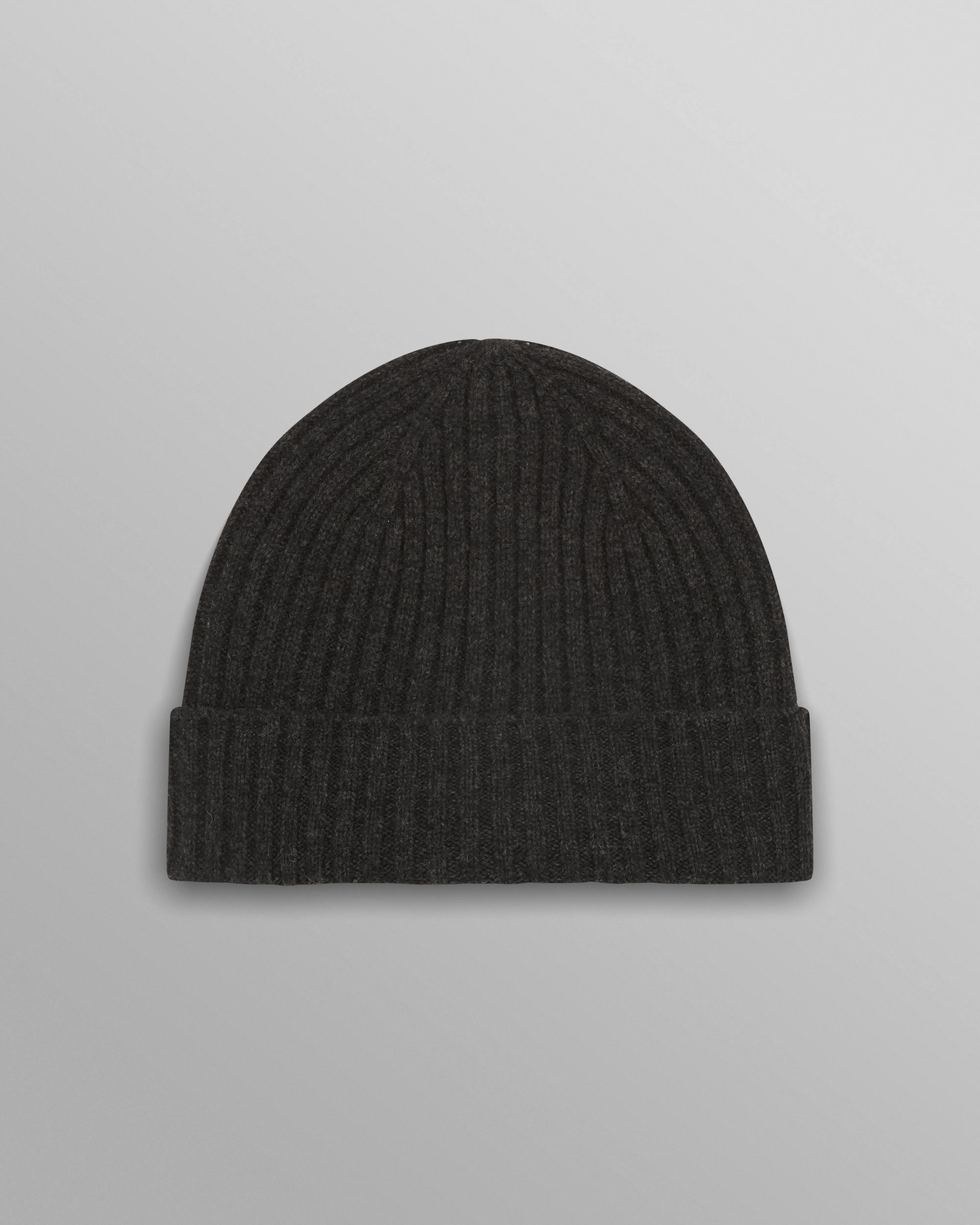 Belvoir - Charcoal Wool Fisherman Beanie