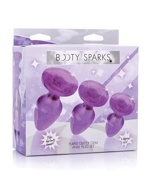 Booty Sparks Glitter Gem Anal Plug Set