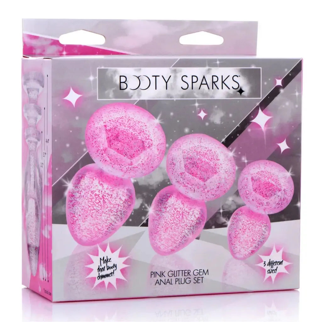 Booty Sparks Glitter Gem Anal Plug Set