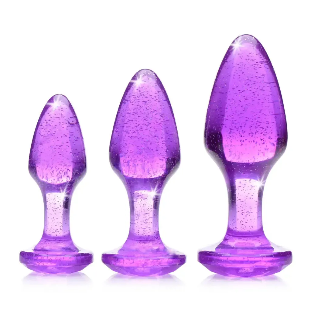 Booty Sparks Glitter Gem Anal Plug Set