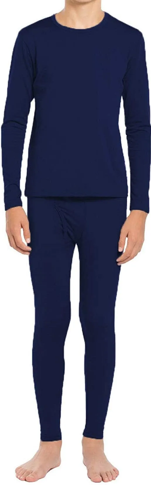 Boys Thermal Set - Navy Blue