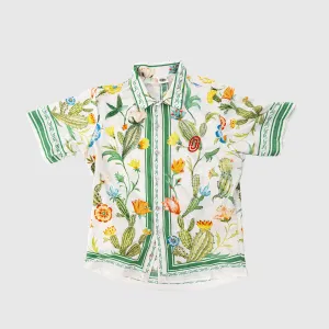 Cactus Flower Resort Shirt