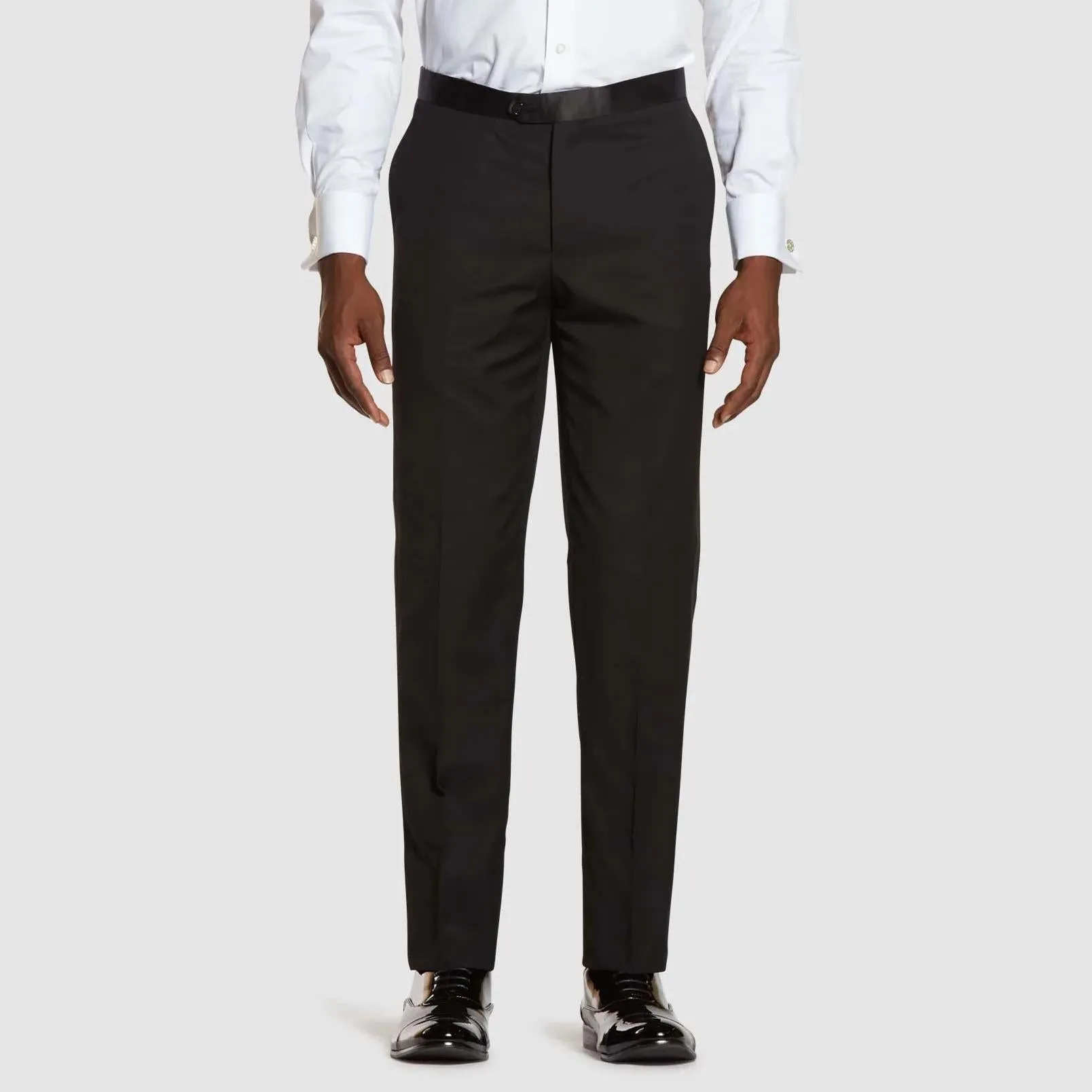 Classic Black Tuxedo Pants