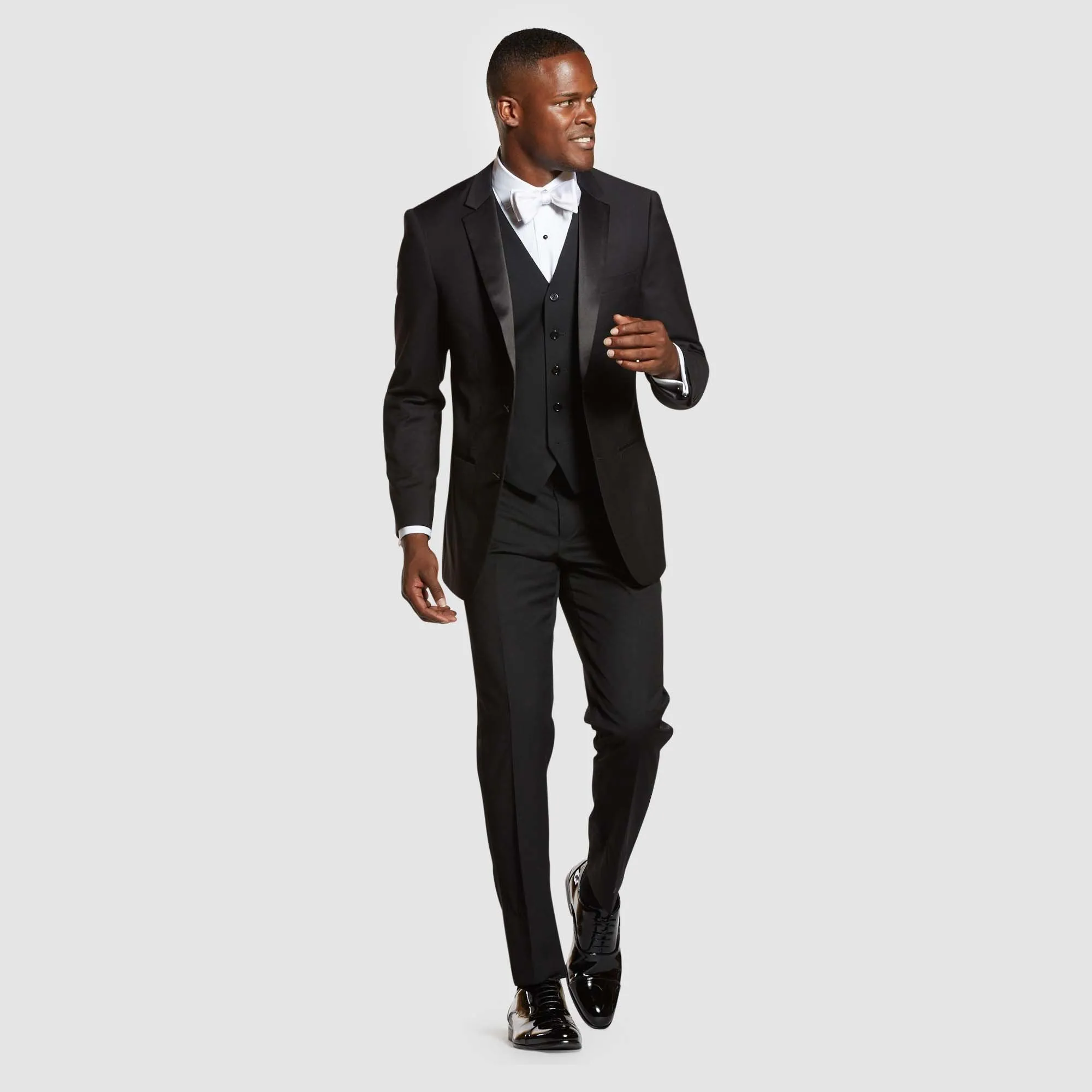 Classic Black Tuxedo Pants