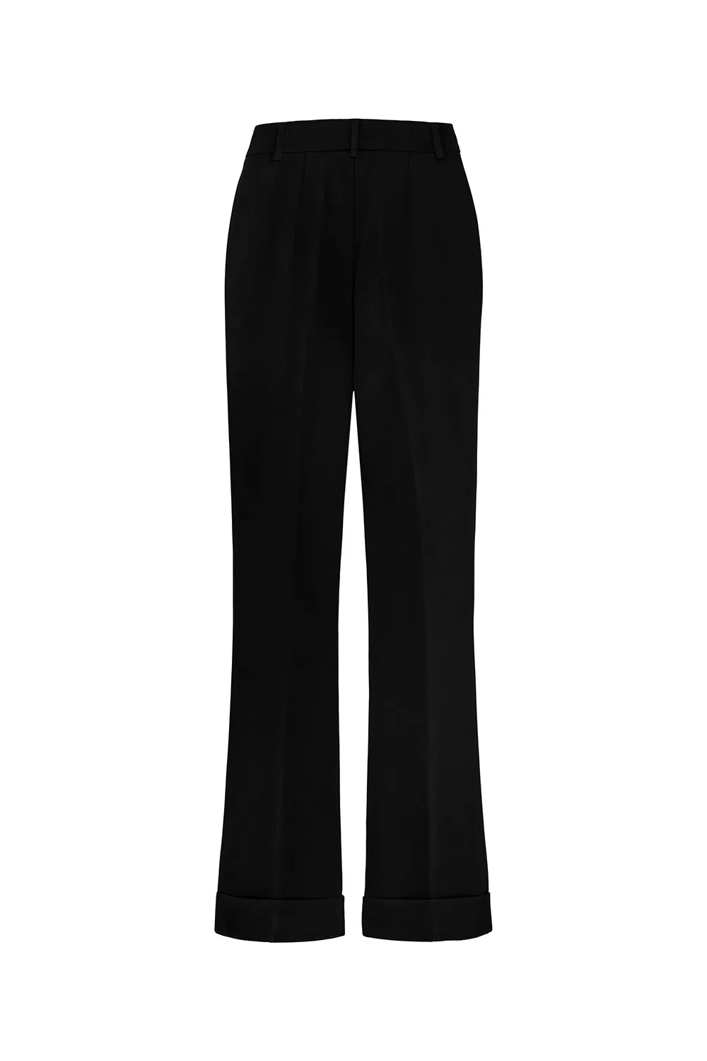 Dahlia Straight Basic Twill Floor Length Pants