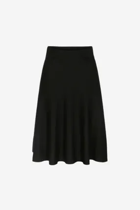 Darja Merino Skirt Black