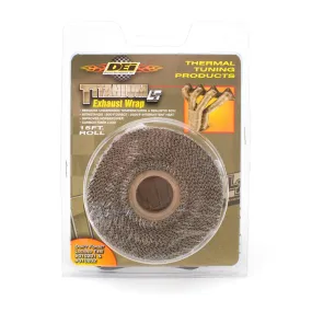 DEI 010132 Exhaust Wrap 2" x 35ft Titanium