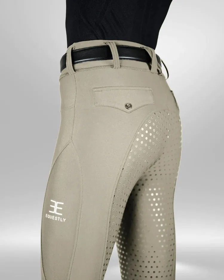 Equestly- Lux GripTEQ Riding Pants (Tan)