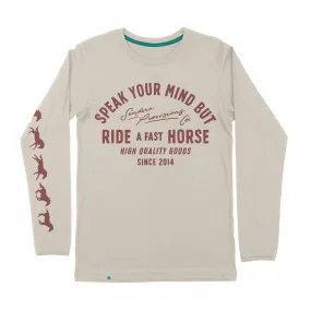 Fast Horse Long Sleeve T-Shirt