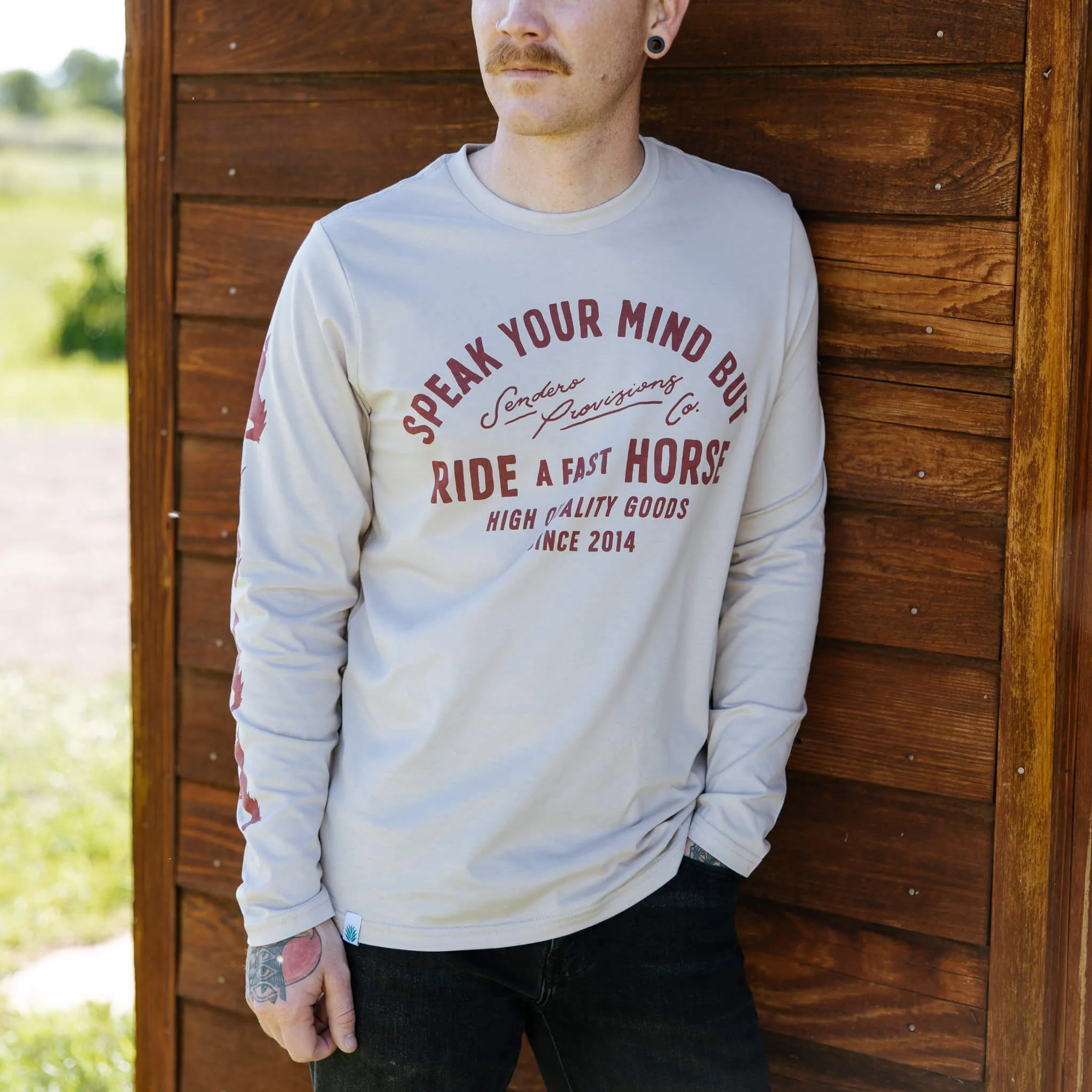 Fast Horse Long Sleeve T-Shirt