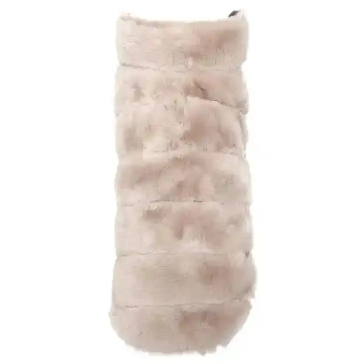 Faux Fur Dog Coat