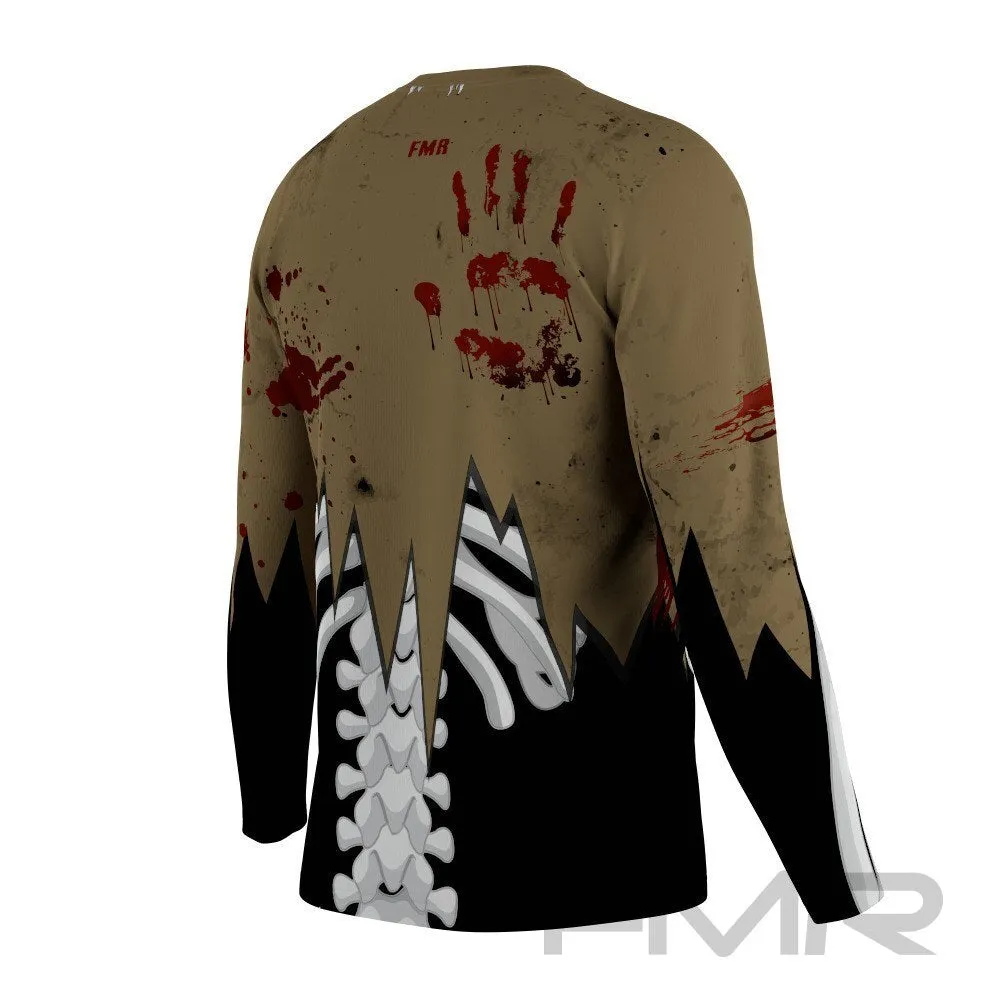 FMR Men's Skeleton Long Sleeve Running Shirt