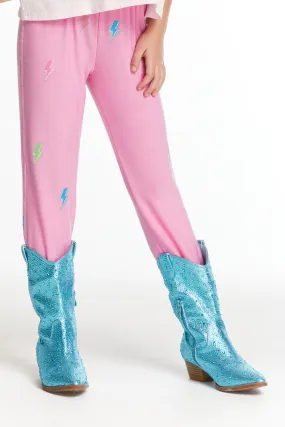 Glitter Bolts Girls Pant