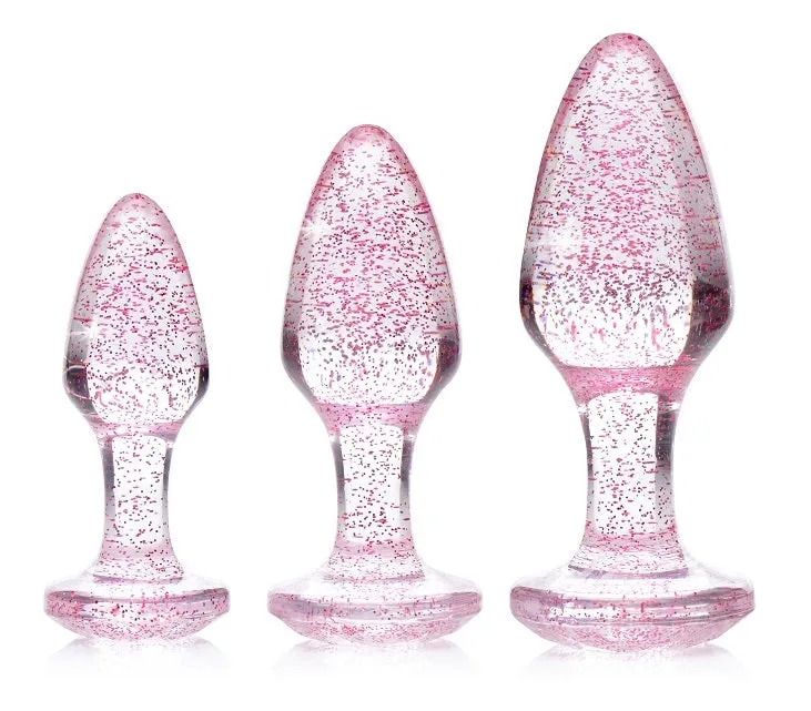 Glitter Gem Anal Plug Set