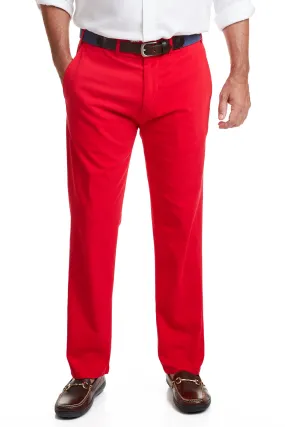 Harbor Pant Bright Red