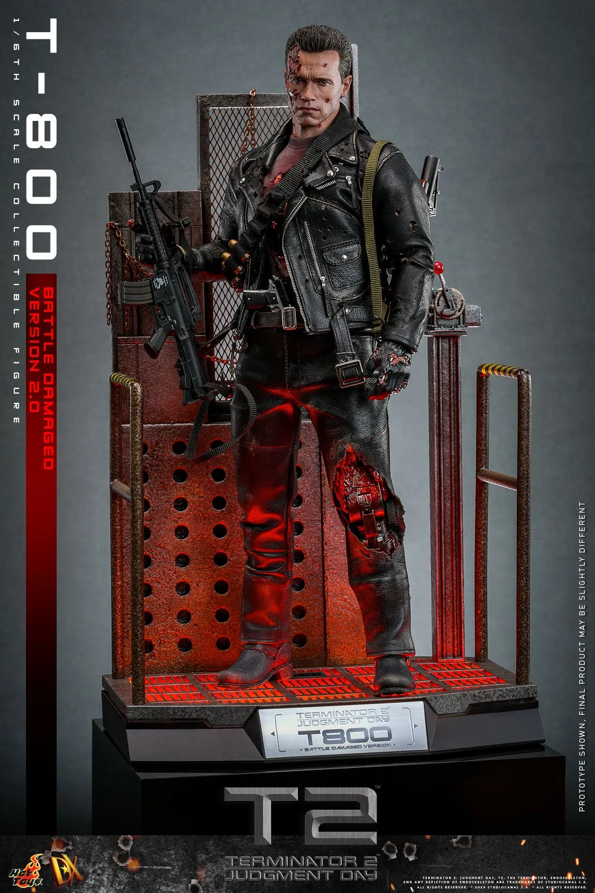 Hot Toys T-800 (Battle Damaged Version 2.0) *Pre-order