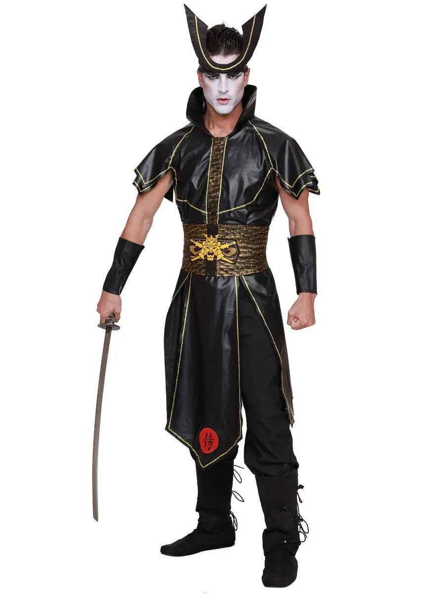 Japanese Samurai Warrior Deluxe Mens Plus Size Costume