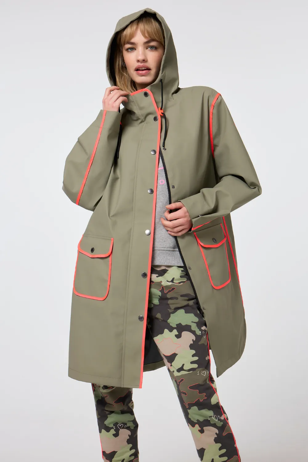 Khaki Raincoat