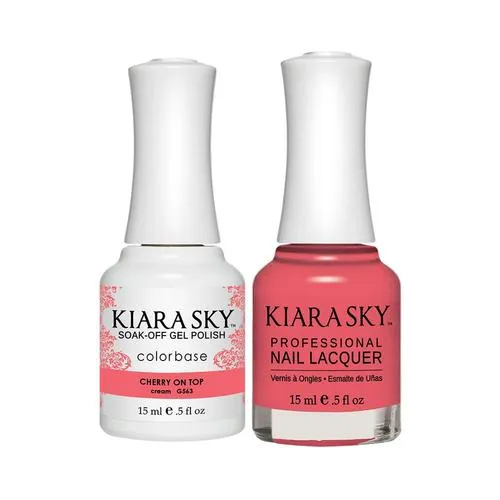 Kiara Sky Classic Gel & Polish Duo - #563 Cherry On Top