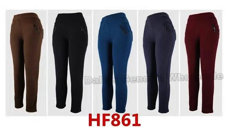 Ladies Fur Insulated Thermal Pants Wholesale