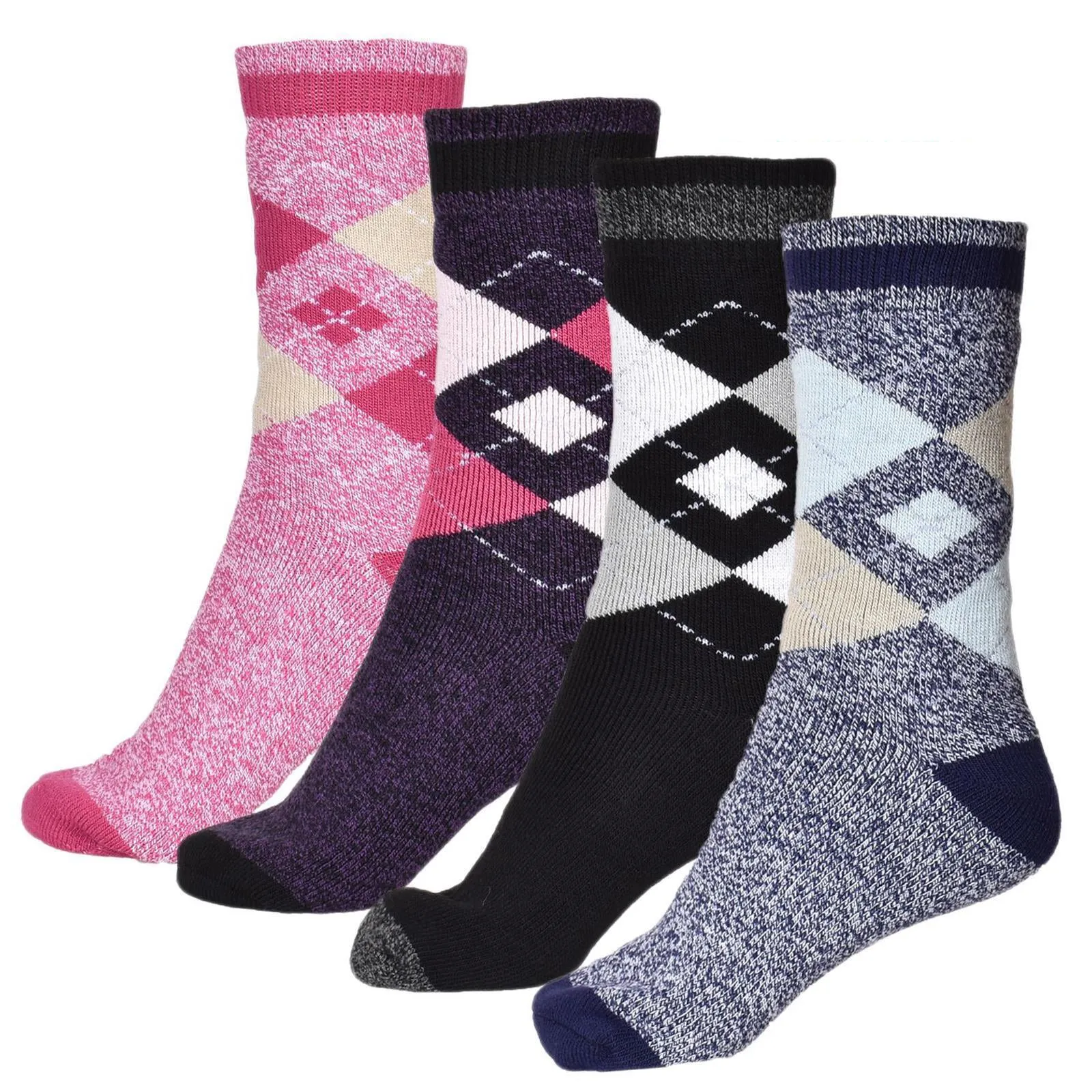 Ladies Heat Thermal Socks - Pack of 4