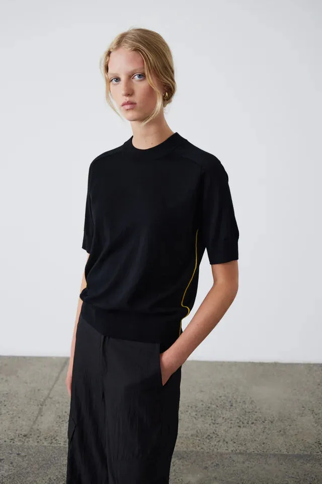 Laing Ultimate Knit T-Shirt Black