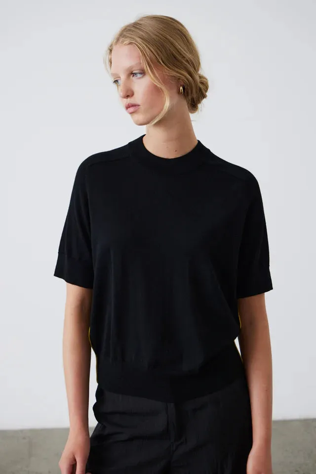 Laing Ultimate Knit T-Shirt Black