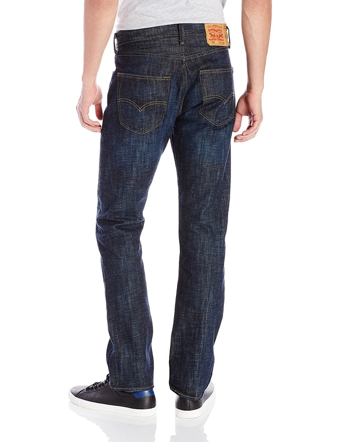 Levi's Men's 501 Original Shrink-to-Fit Jeans Tidal Blue STF