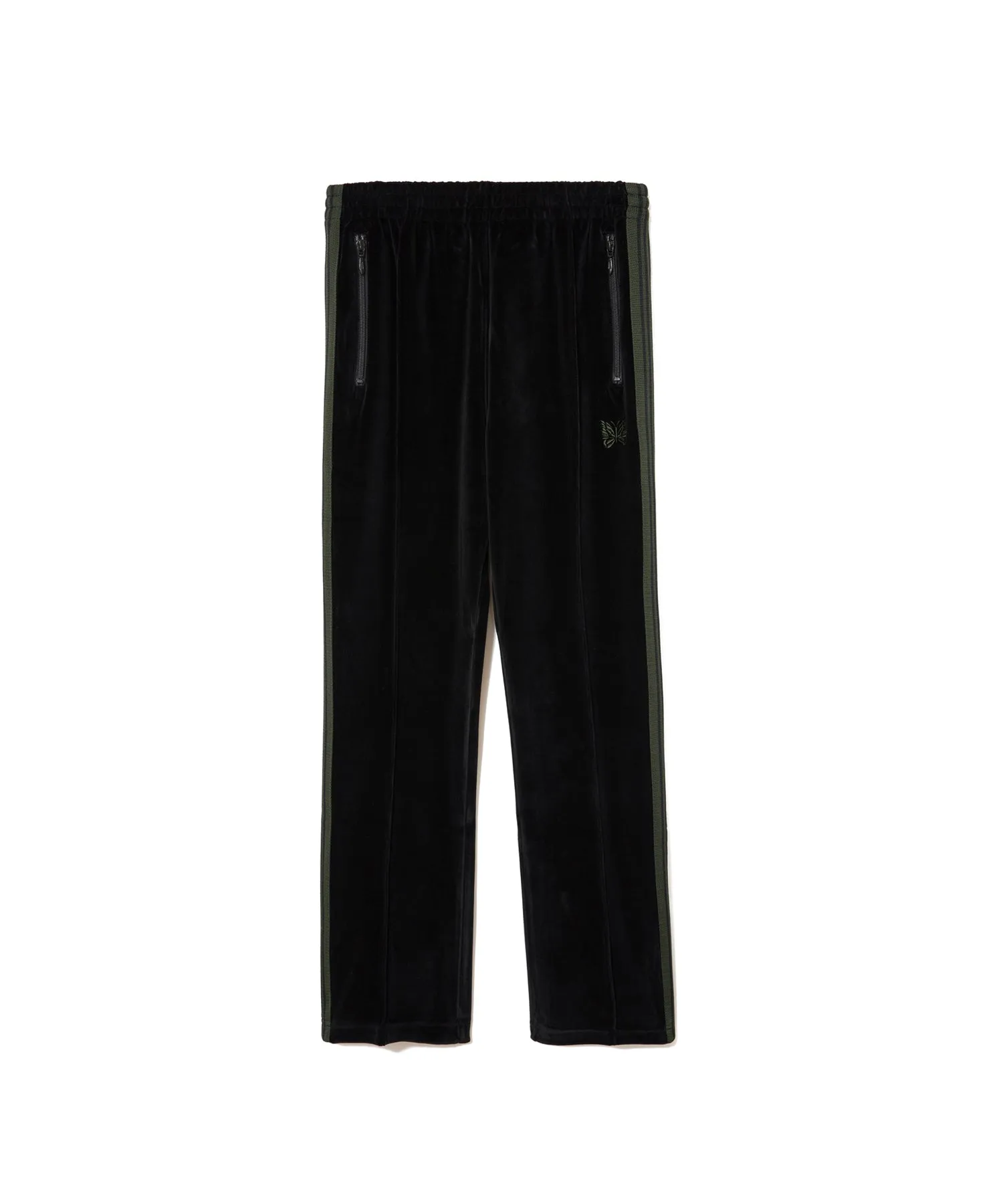 【MEN , WOMEN】NEEDLES Narrow Track Pant - C/Pe Velour