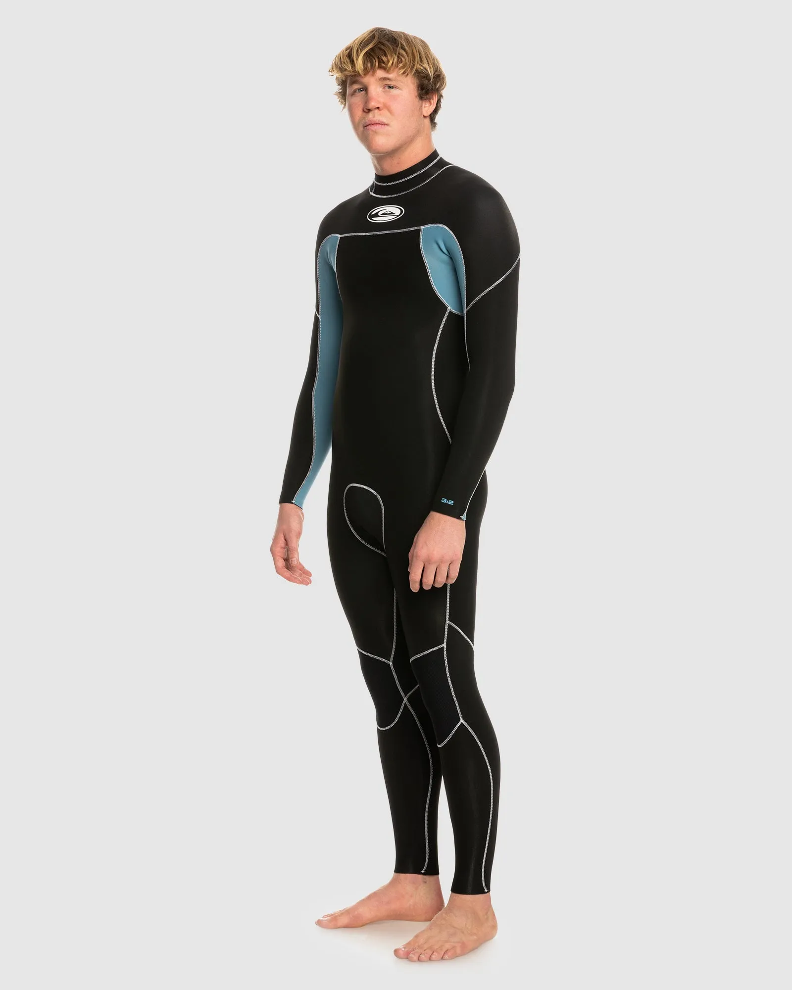 Mens 3/2mm Capsule Saturn Back Zip Wetsuit