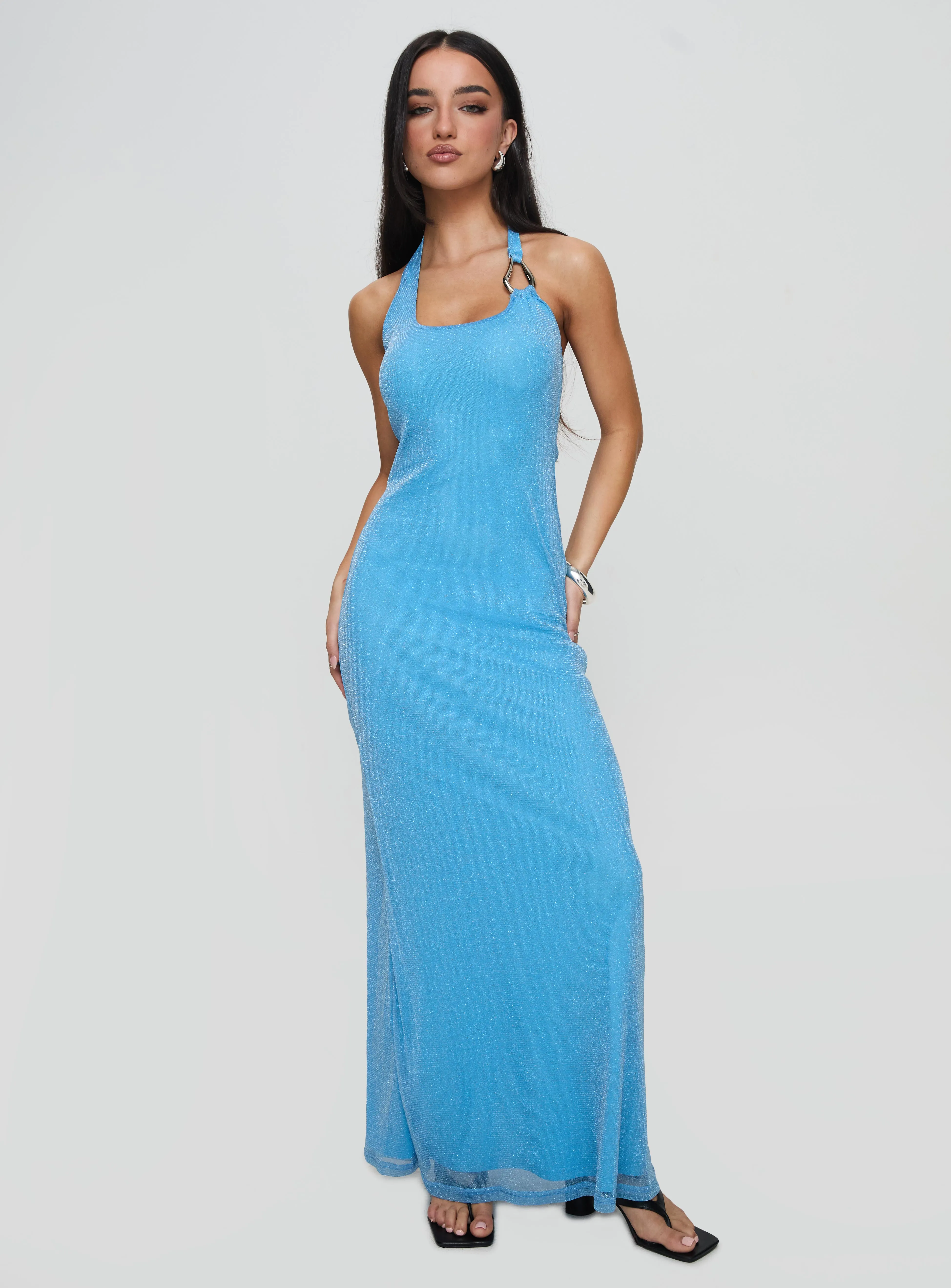 Merielle Maxi Dress Blue