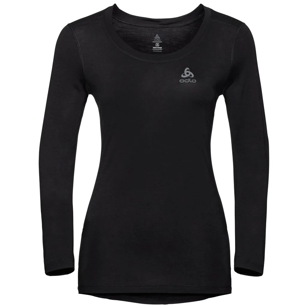 Odlo Women's NATURAL   LIGHT Long-Sleeve Base Layer Top