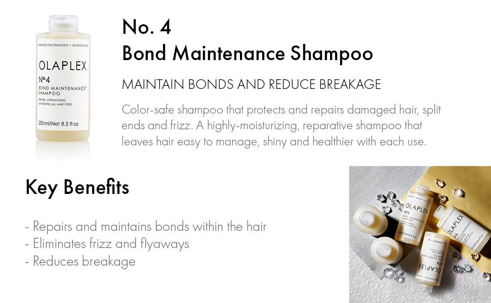 OLAPLEX

No 4 Bond Maintenance Shampoo( 250ml