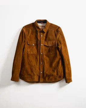 Peak Overshirt Leather