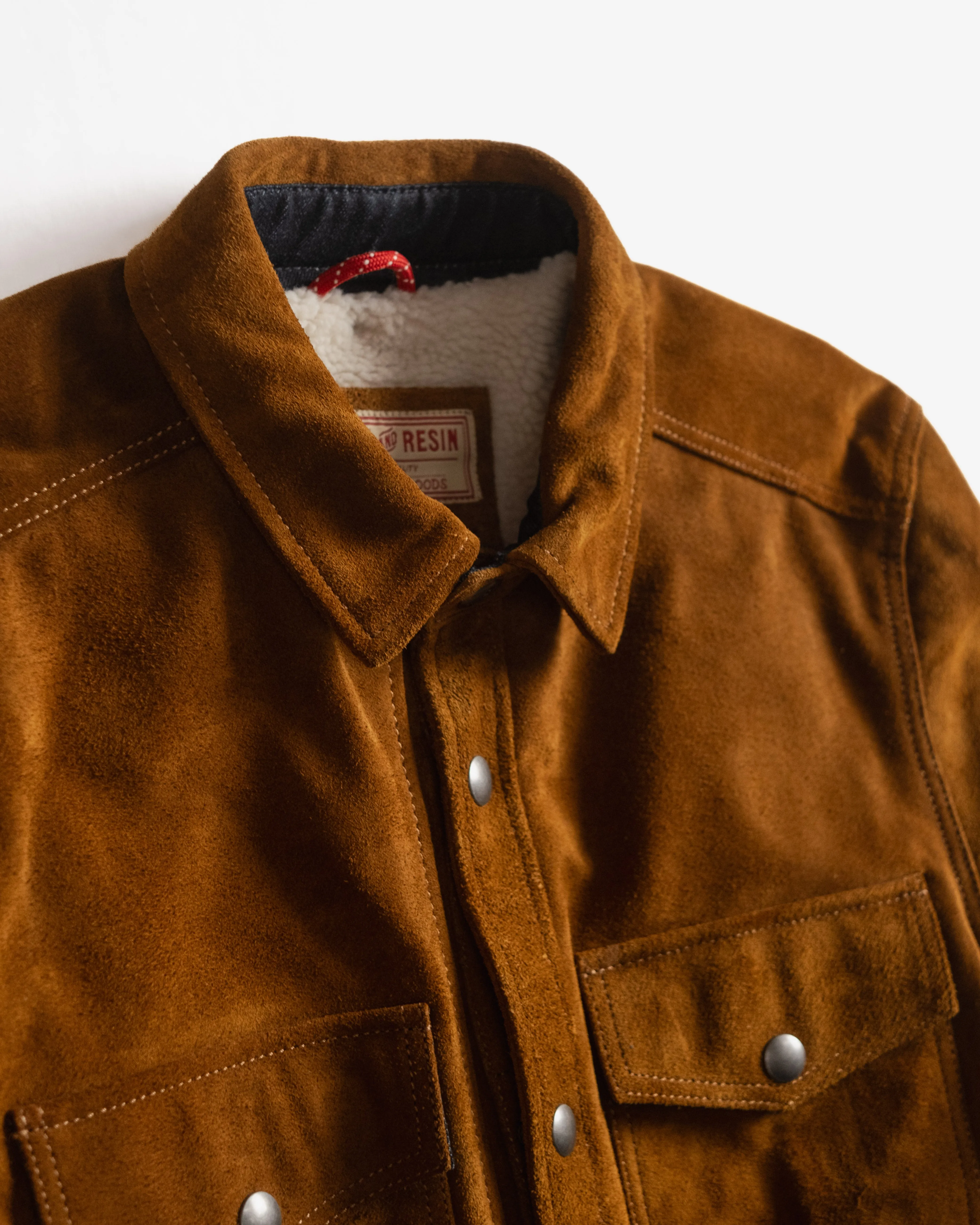 Peak Overshirt Leather