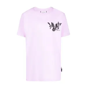 Philipp Plein Hawaii SS Lilac T-Shirt