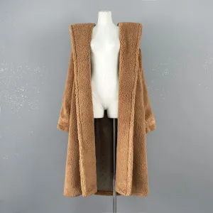 Pre Order:  Plush Hooded Teddy Coat