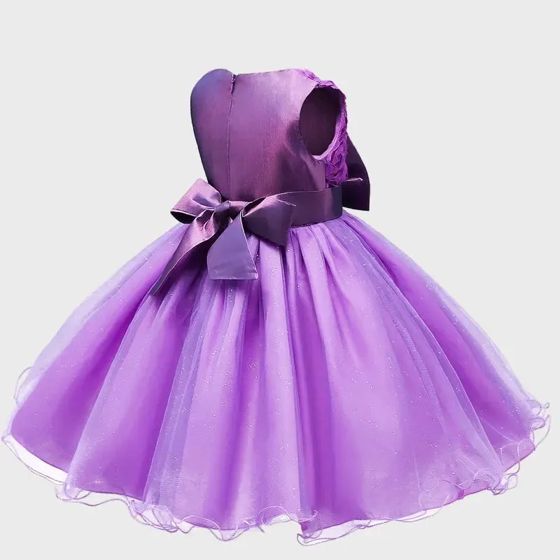 Princess Flower Girl Dress Summer Tutu Wedding Birthday Party Dresses