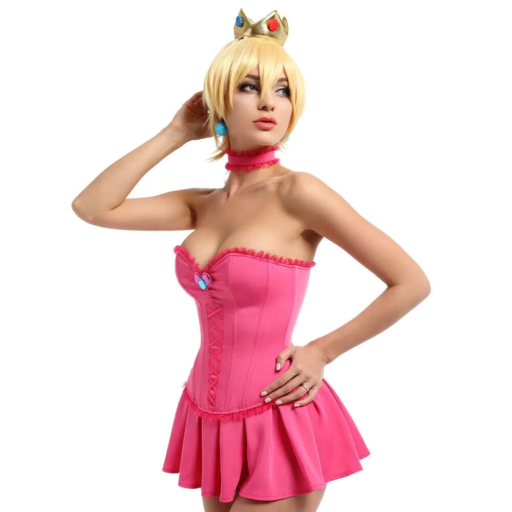 Princess Peach Corset Cosplay